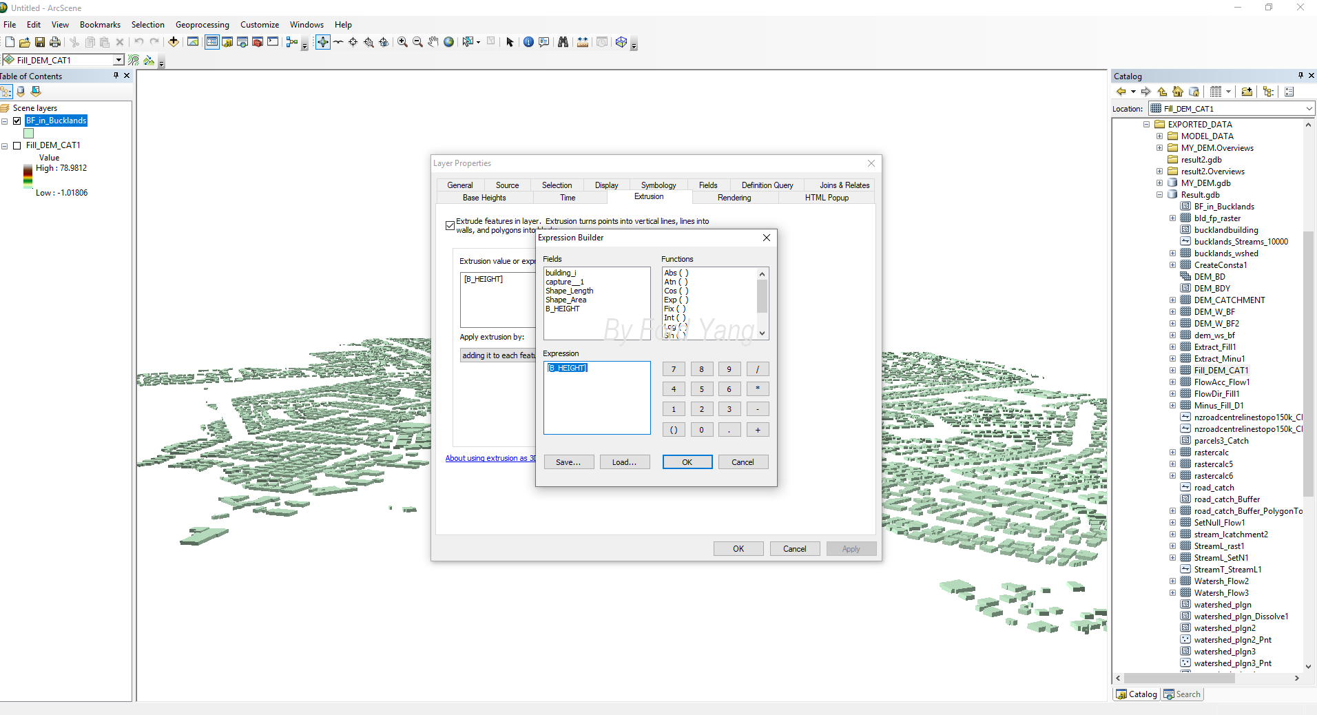 Building Extrusion