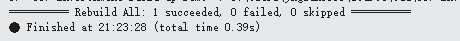 Succeeded in Build-up